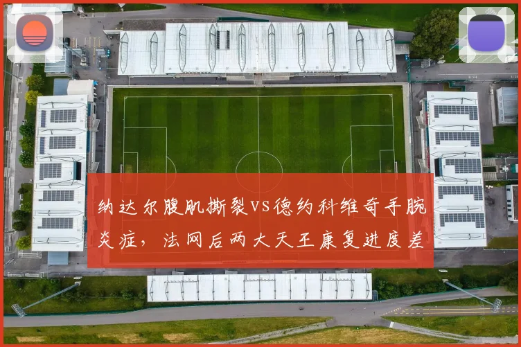 纳达尔腹肌撕裂vs德约科维奇手腕炎症，法网后两大天王康复进度差异几何？